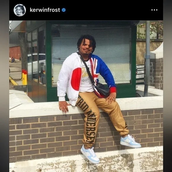 Vintage NIKE Air Force 1 Low Baby Sky Blue & White on Gum & Green - Picture 4 of 15